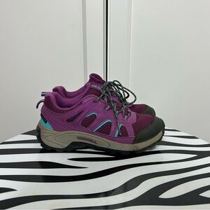 Merrell oakcreek purple blue hiking boots waterproof